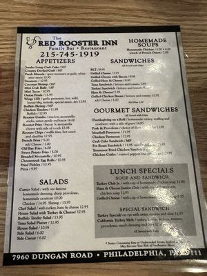 red rooster menu|Red Rooster Menu Prices at 7960 Dungan Rd, Philadelphia, PA .